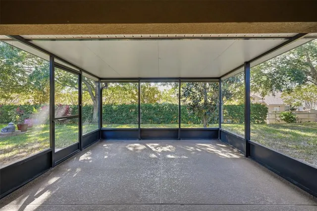 a view of a room with window