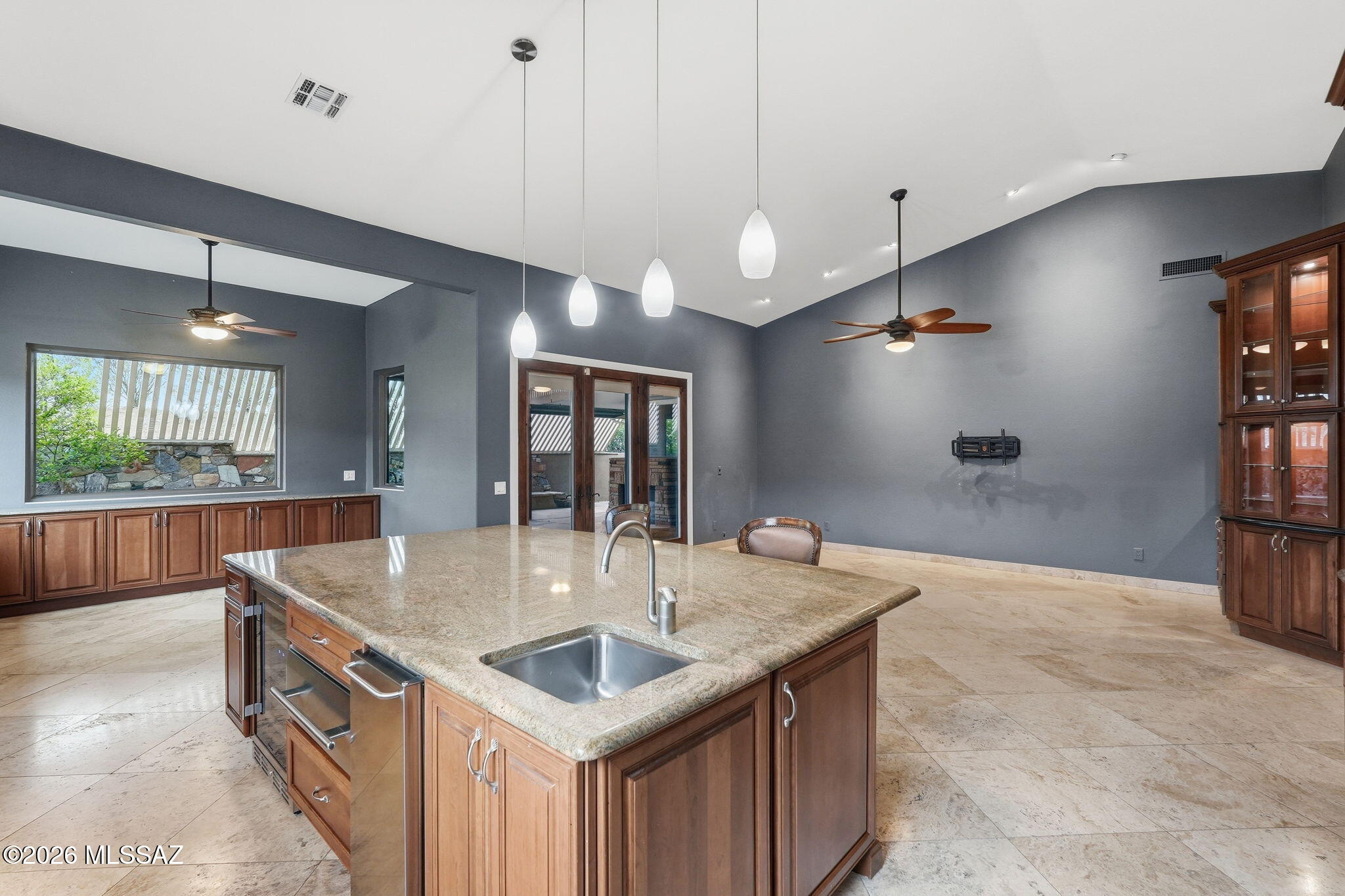 38200 South Stone Ridge Court Tucson, AZ 85739 - Photo 13 of 51 Kitchen overlooking family room