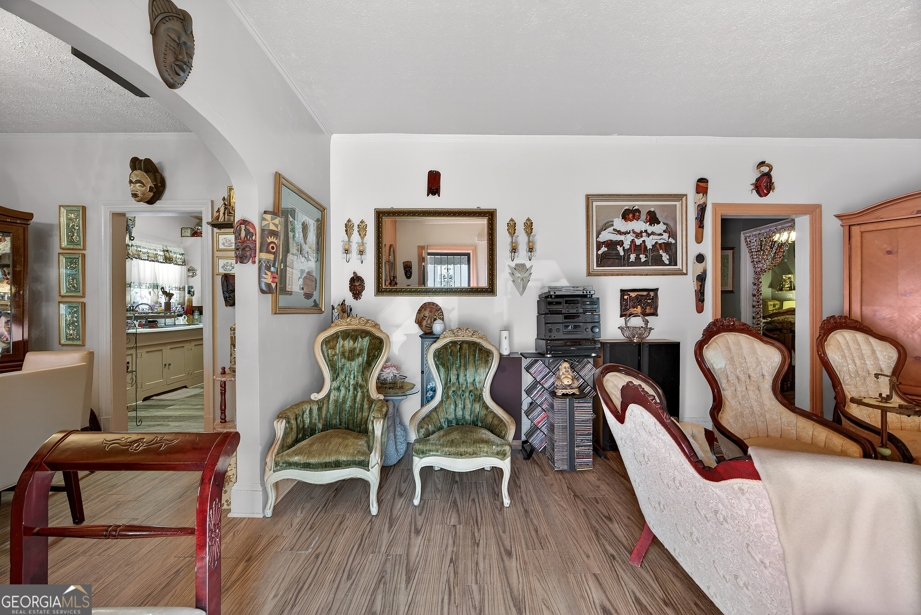 1695 Beecher Street Southwest Atlanta, GA 30310 - Photo 4 of 23 a view of a dining room with furniture and wooden floor
