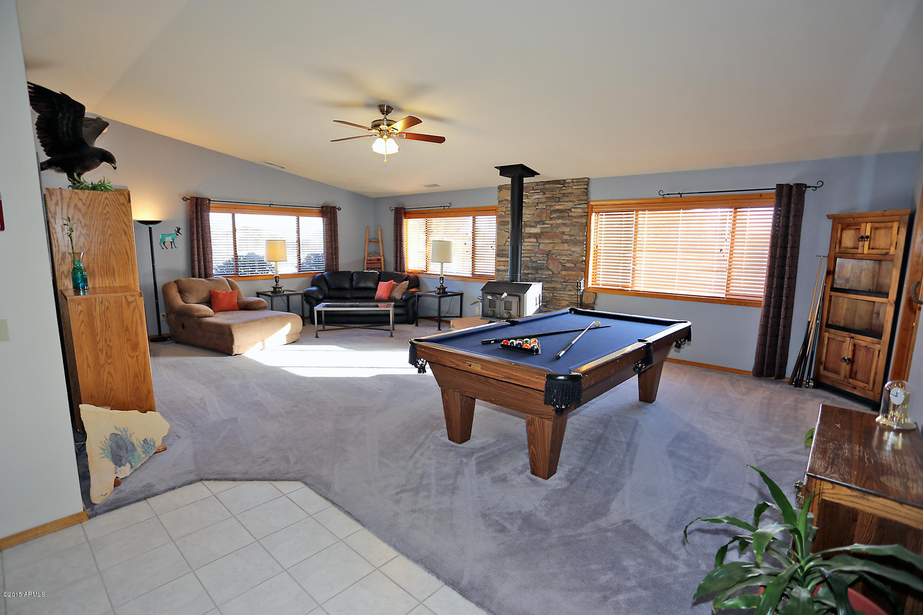 11240 Rodeo Road Flagstaff, AZ 86004 - Photo 10 of 11 Large family room area