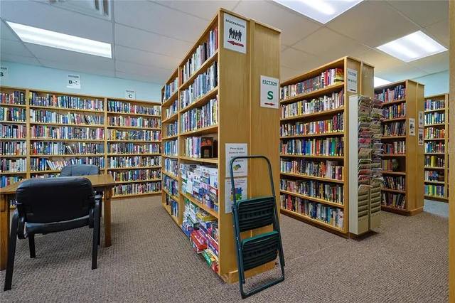 a view of a lake with outdoor space
