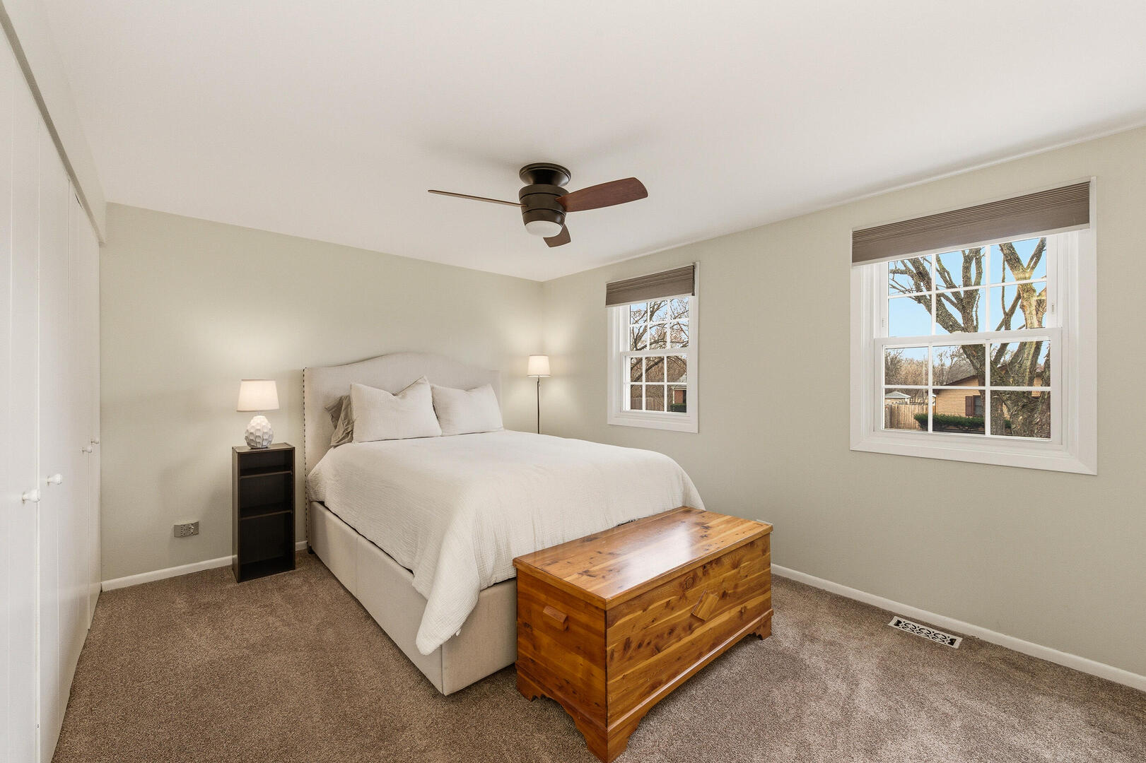 2023 Springside Drive Naperville, IL 60565 - Photo 13 of 16 a spacious bedroom with a bed and a window