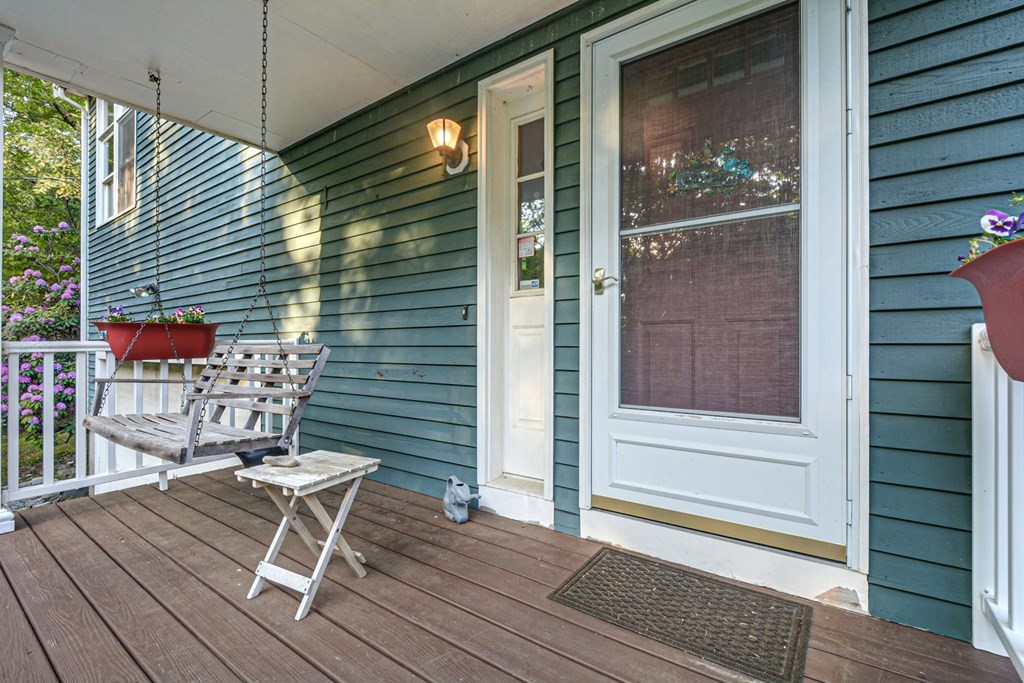 2020 Bay Road Stoughton, MA 02072 - Photo 3 of 38 a deck view with a seating space