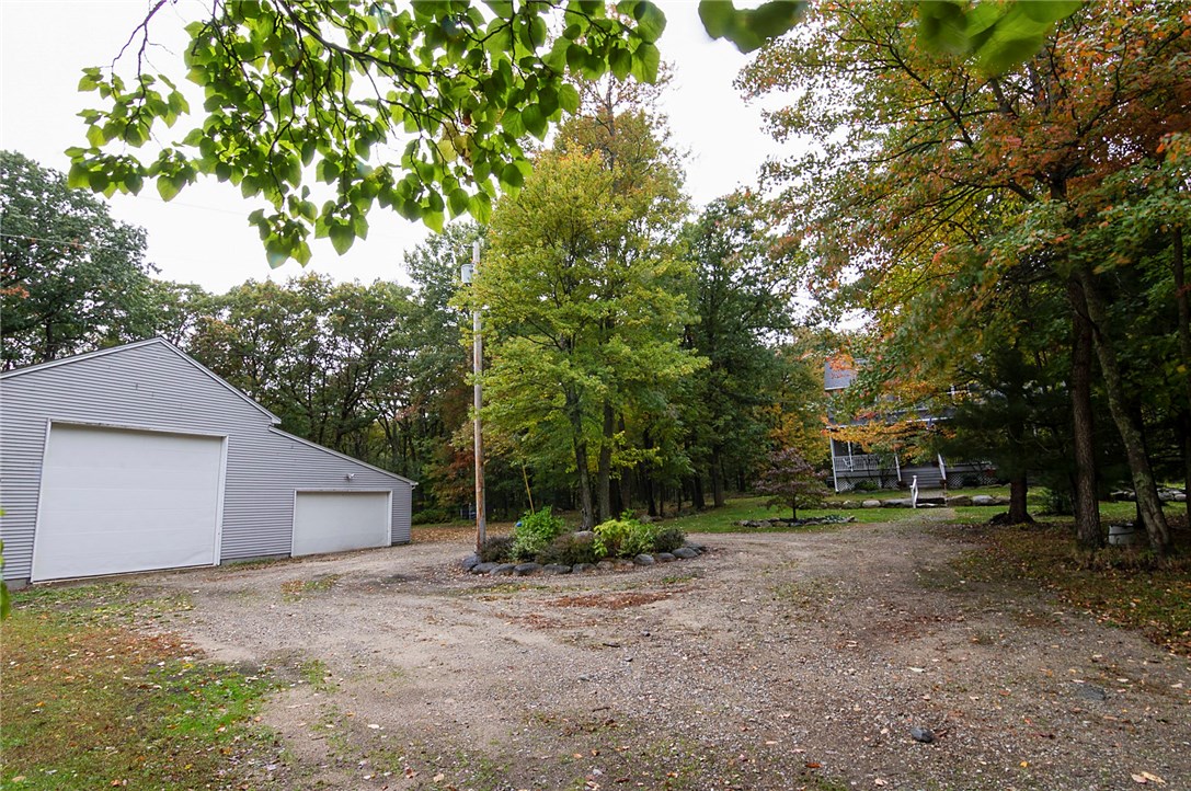 1883 Snake Hill Road Glocester, RI 02814 - Photo 17 of 18 Separate 50 X 50 Garage with 2 bays, electric garage doors, and a 2nd Floor office.