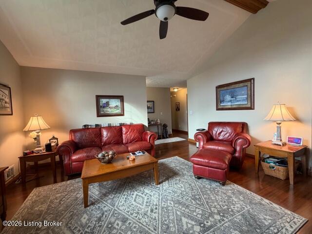 290 Ed Pile Road Bardstown, KY 40004 - Photo 3 of 51 Vaulted Living Room with laminate wood flooring