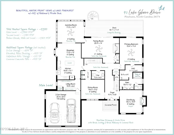 $1,584,000 | 90 Lake Shore Drive, Pinehurst, NC 28374