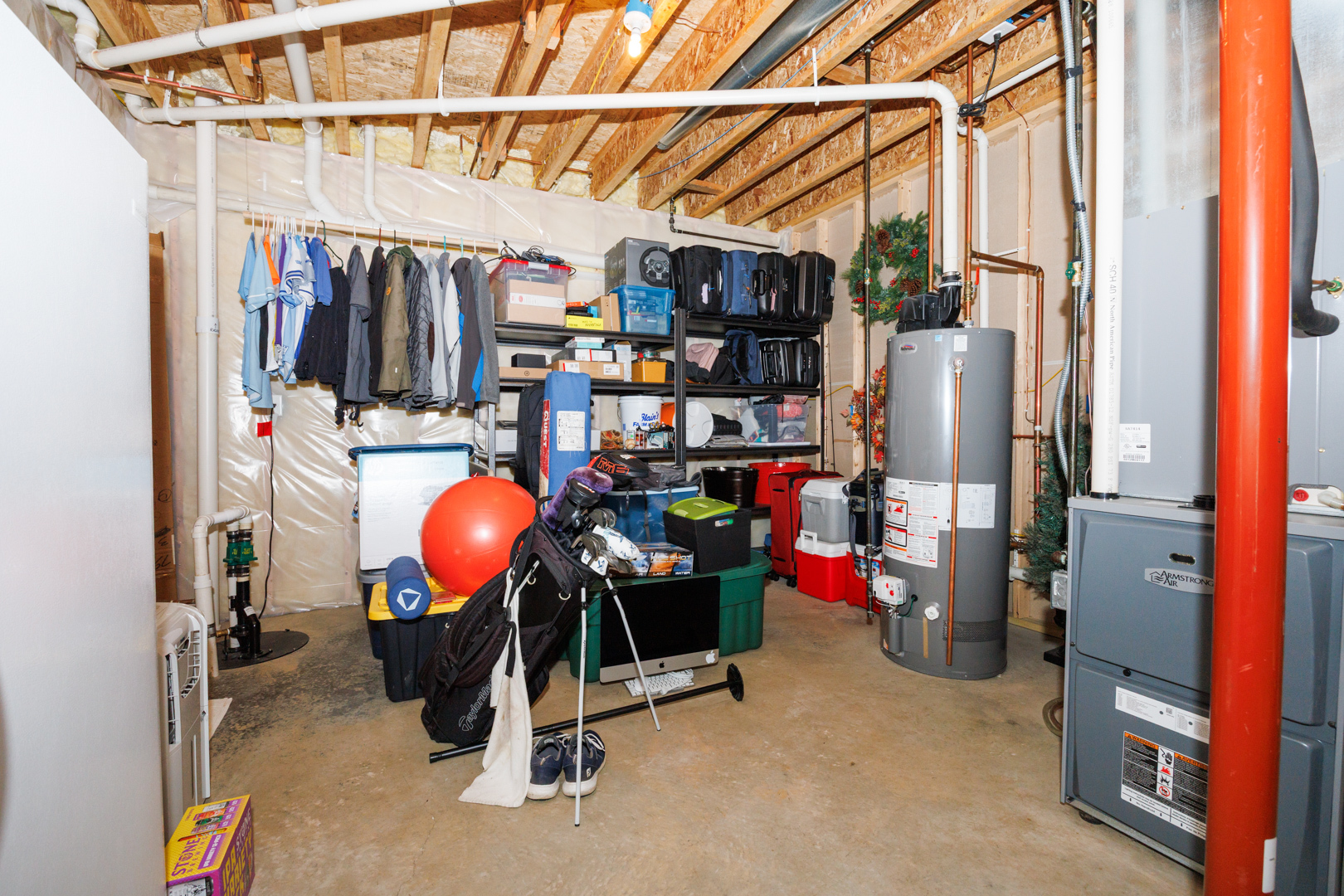 114 Mallard Way Hudson, IL 61748 - Photo 55 of 65 a view of storage and utility room