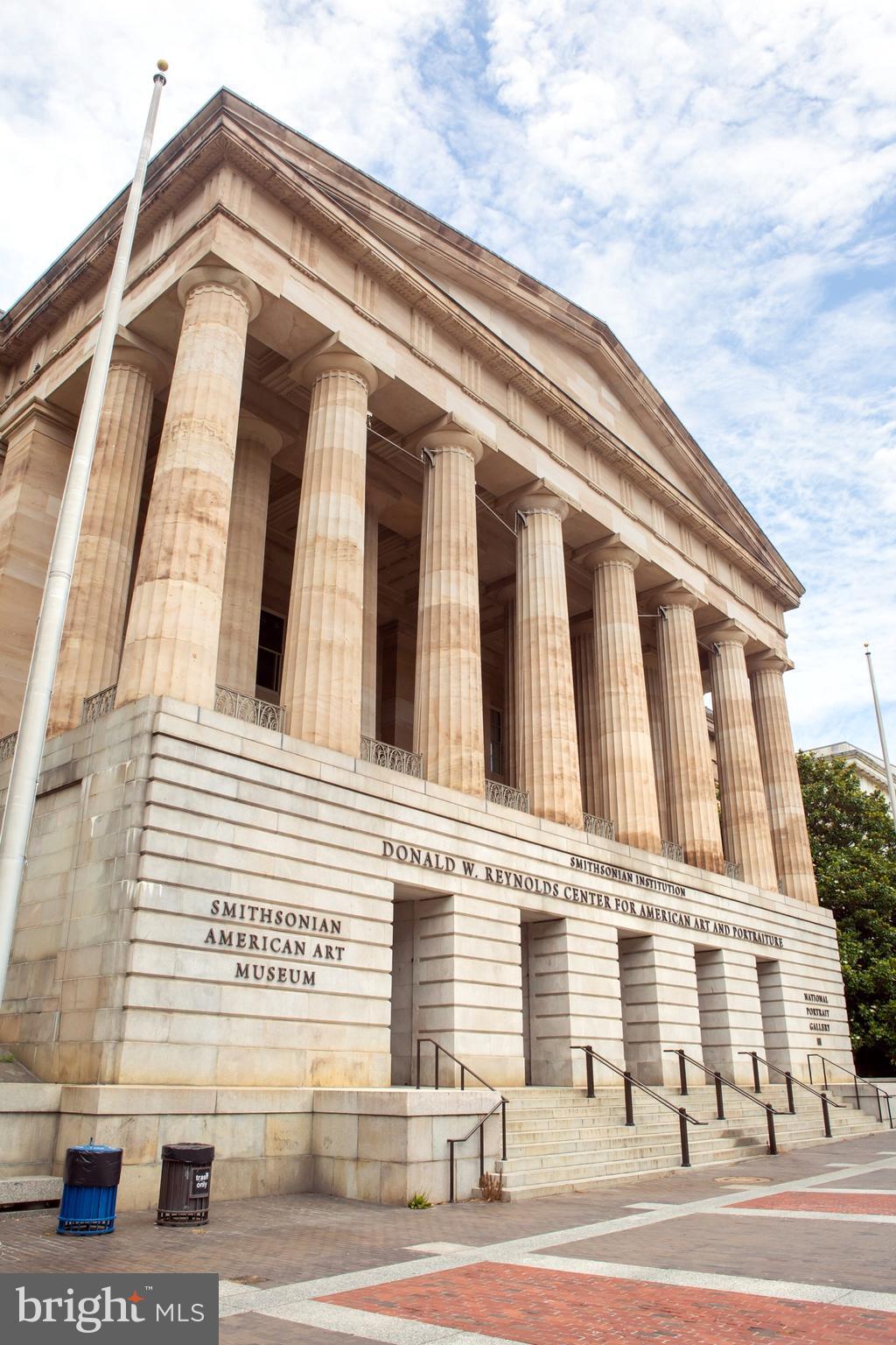 616 E Street Northwest, Unit 221 Washington, DC 20004 - Photo 55 of 55 Smithsonian American Art Museum North Entry