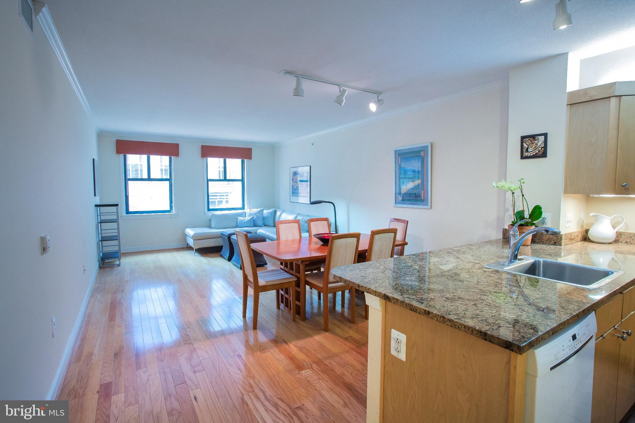 616 E Street Northwest, Unit 221 Washington, DC 20004 - Photo 8 of 55 Living-Dining Room Northwest