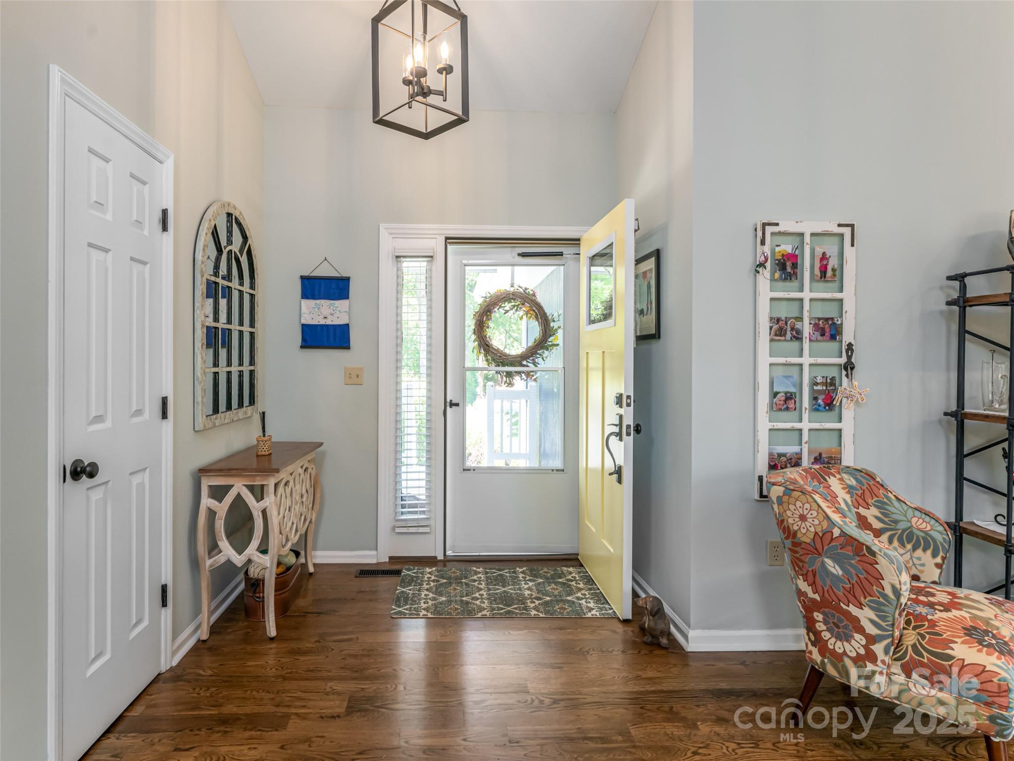 206 Pinner Road Arden, NC 28704 - Photo 7 of 47 a view of an entryway with wooden floor
