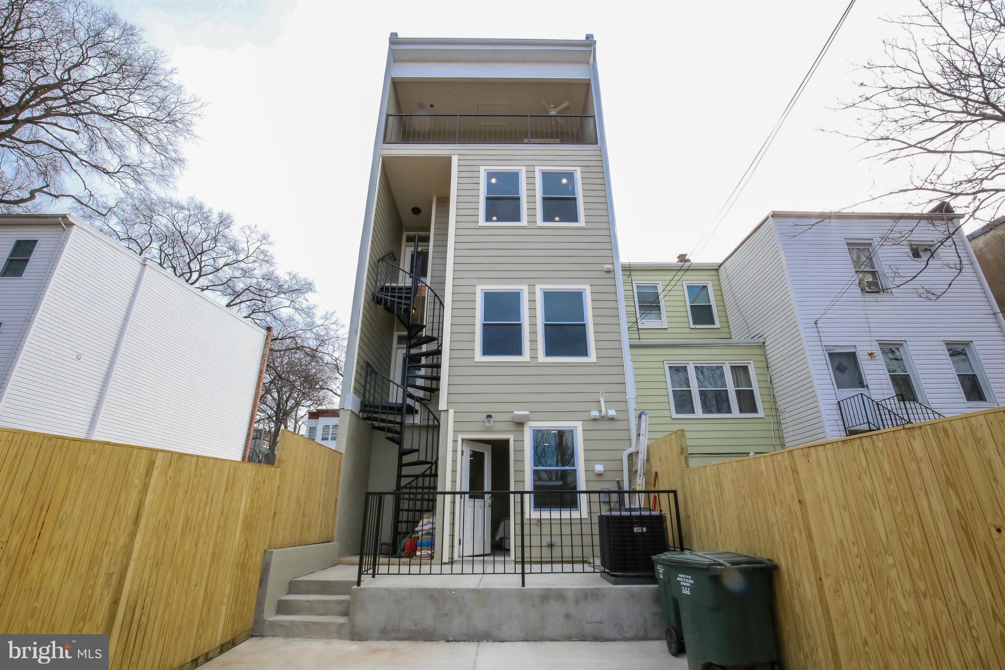 1408 Montello Avenue Northeast, Unit 2 Washington, DC 20002 - Photo 21 of 22 Exterior (Rear)