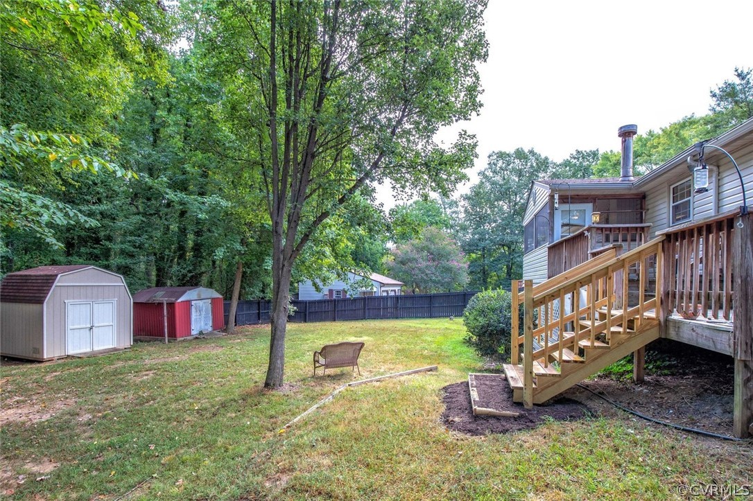 2924 Dundas Road Richmond, VA 23234 - Photo 28 of 30 Large, level AND fenced Backyard