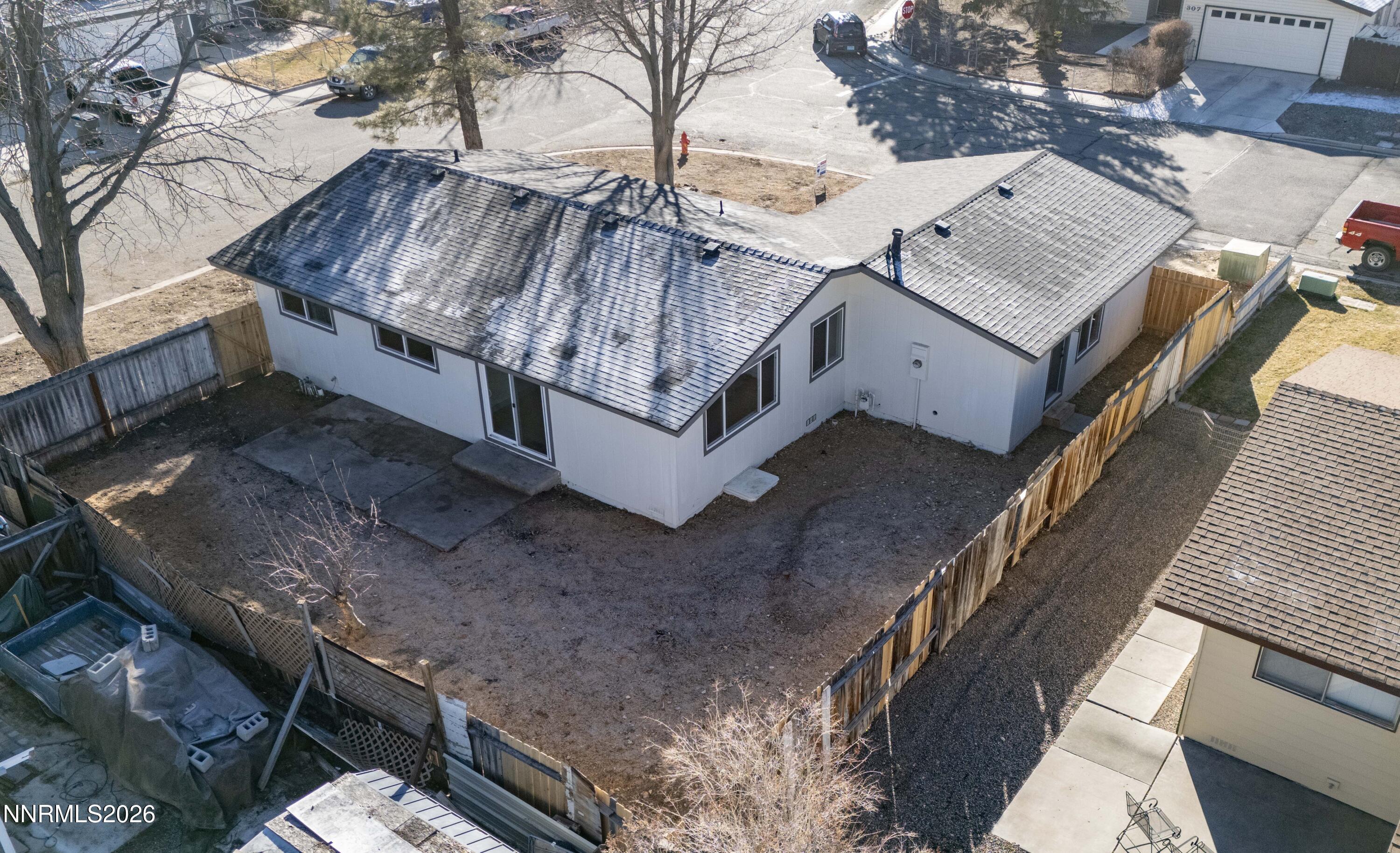 308 Shawna Way Yerington, NV 89447 - Photo 35 of 37 a view of a house with a roof deck