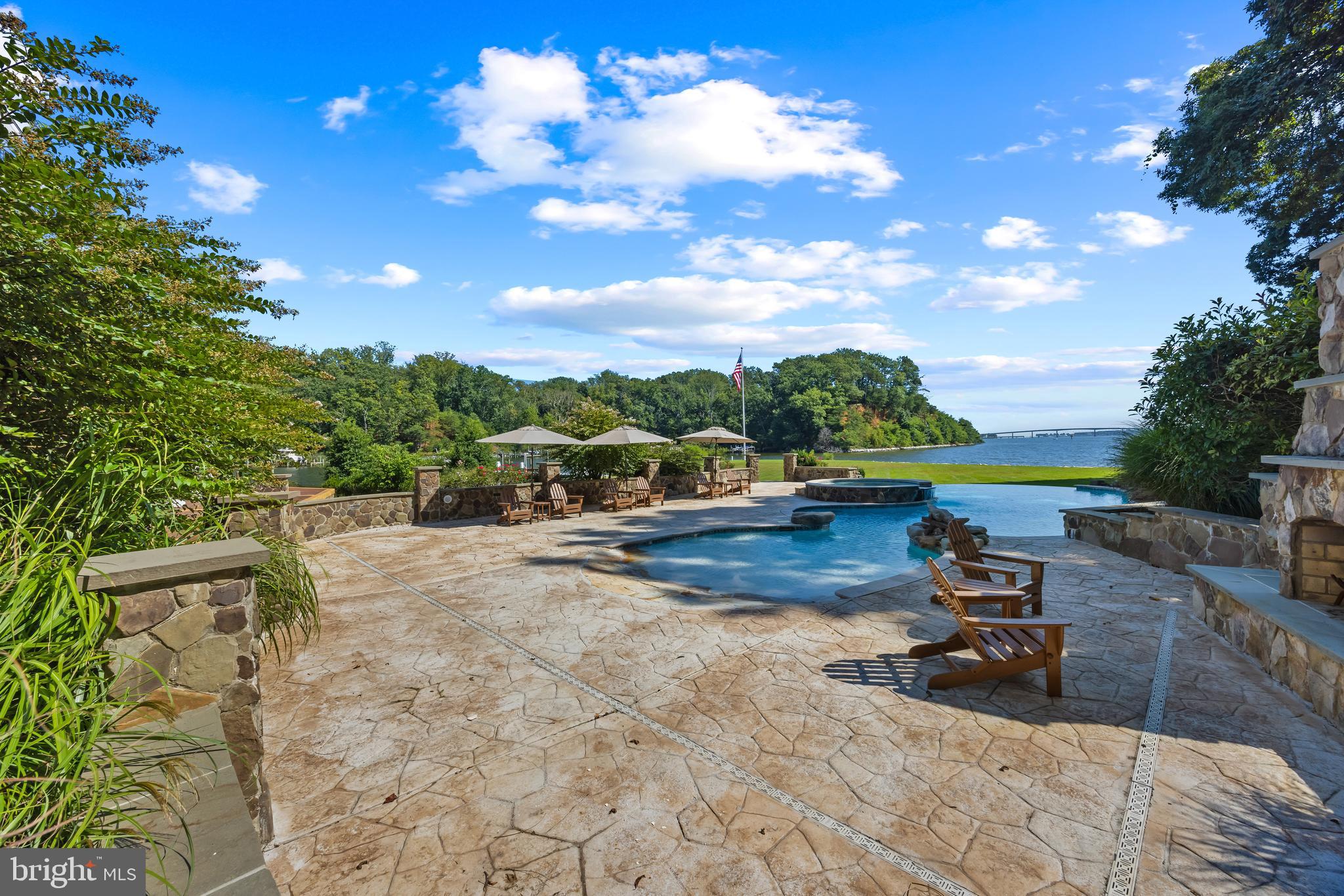 125 South Winchester Road Annapolis, MD 21409 - Photo 38 of 47 a view of a backyard with sitting area