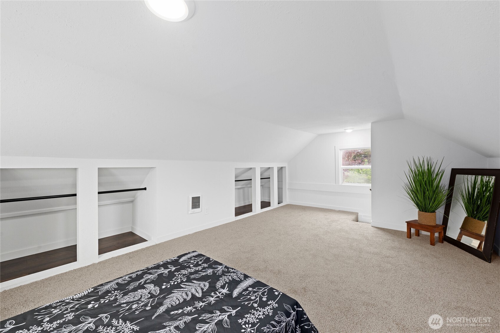 26502 Ridge Avenue Ocean Park, WA 98640 - Photo 20 of 30 a view of a livingroom with wooden floor and closet
