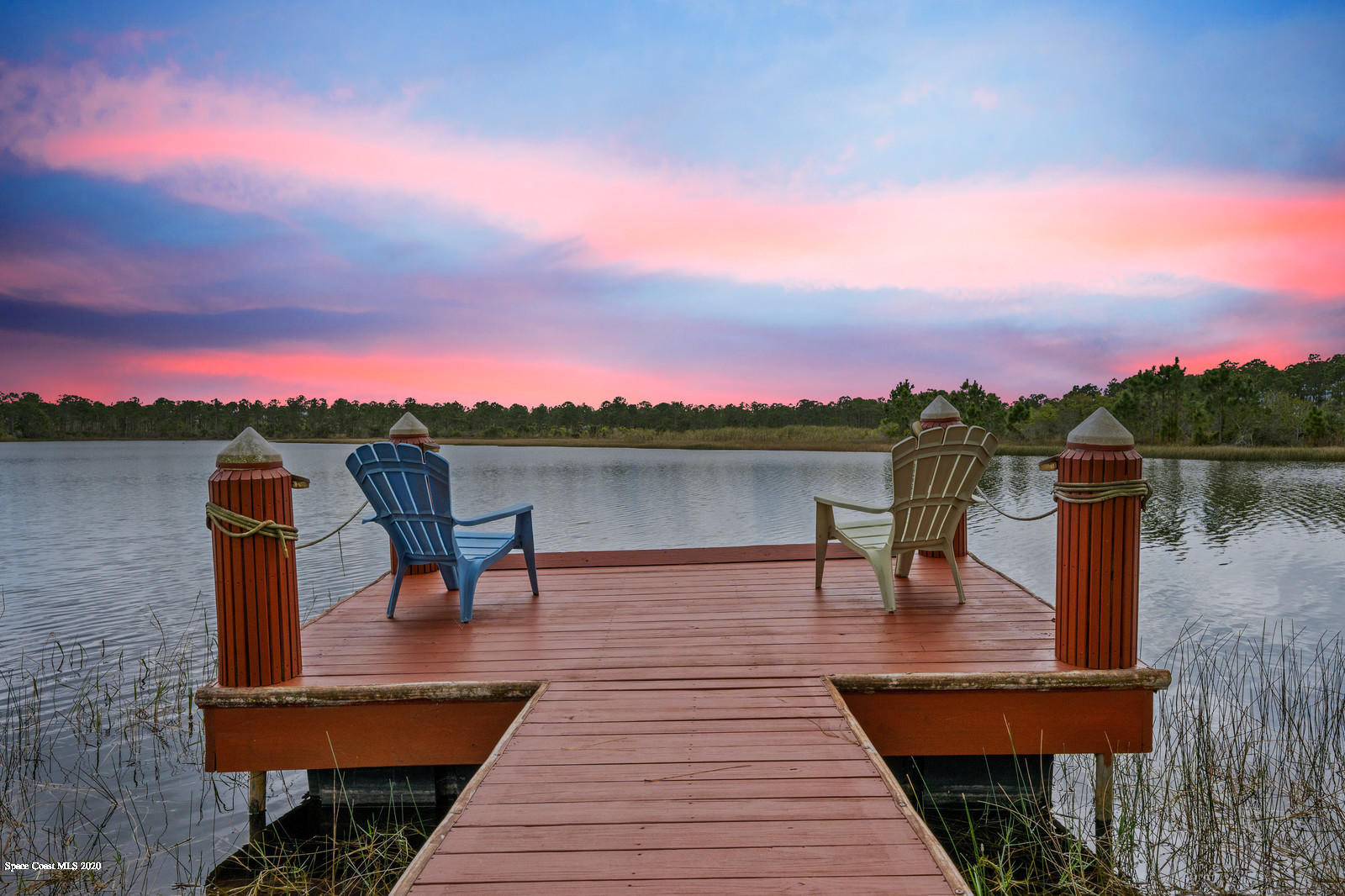 1301 Grant Road Grant Valkaria, FL 32949 - Photo 13 of 44 Dock View