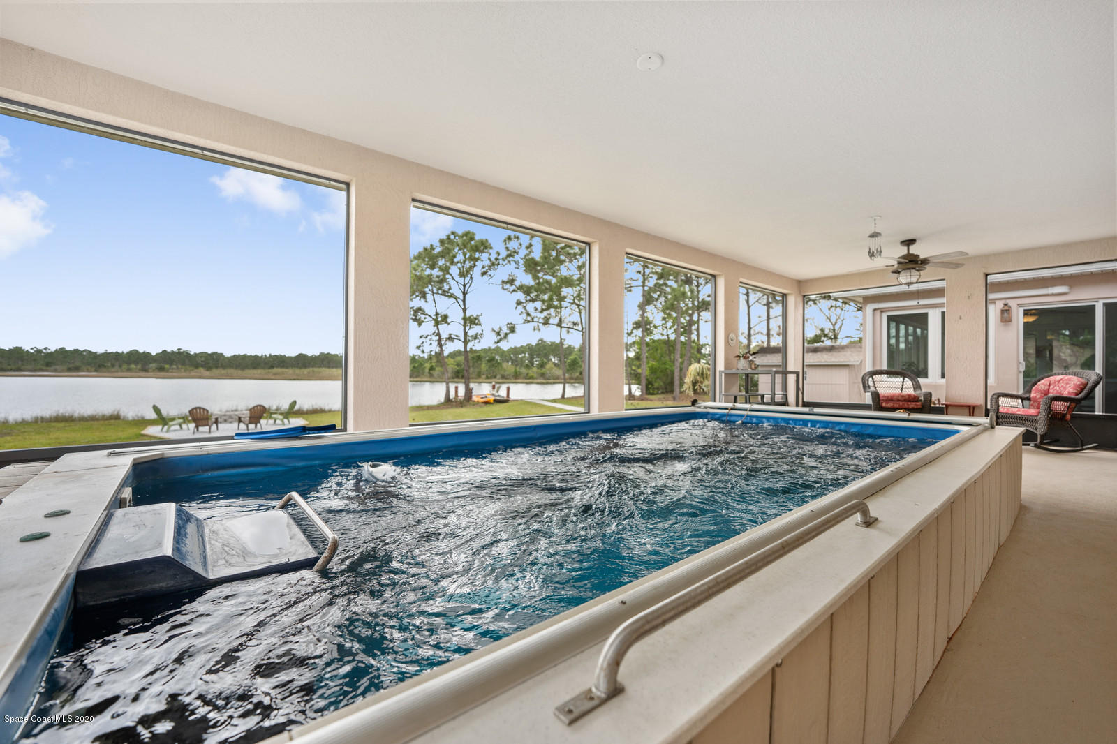 1301 Grant Road Grant Valkaria, FL 32949 - Photo 41 of 44 Endless Pool Spa