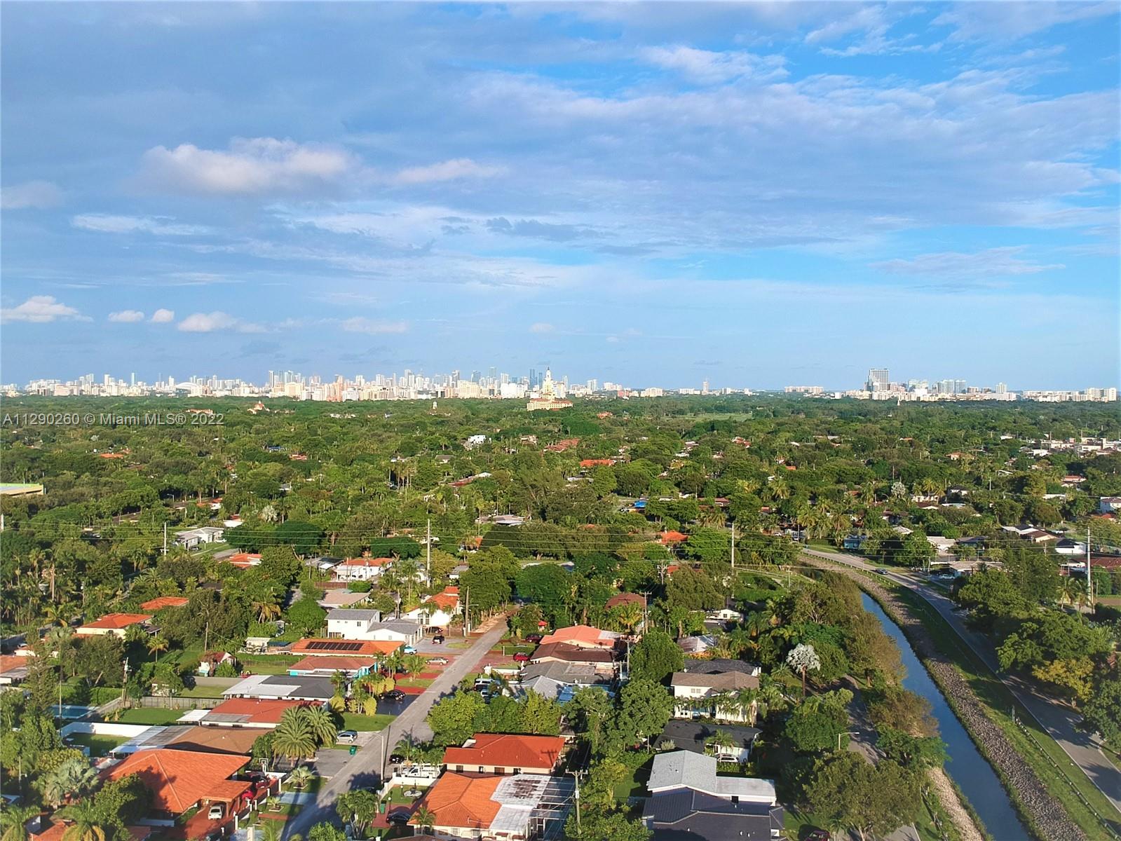 6442 Southwest 37th Street Miami, FL 33155 - Photo 14 of 14 an aerial view of residential houses with city view