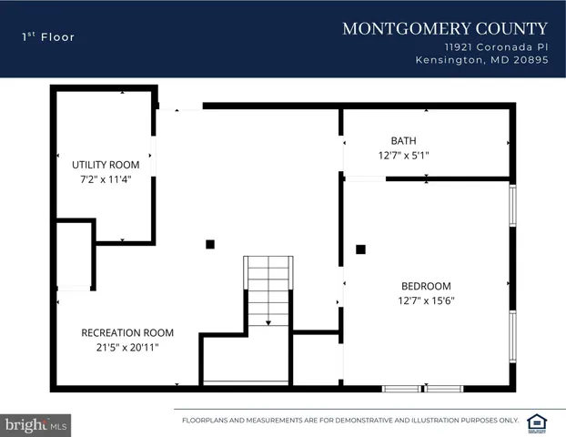 $1,150,000 | 11921 Coronada Place, Kensington, MD 20895