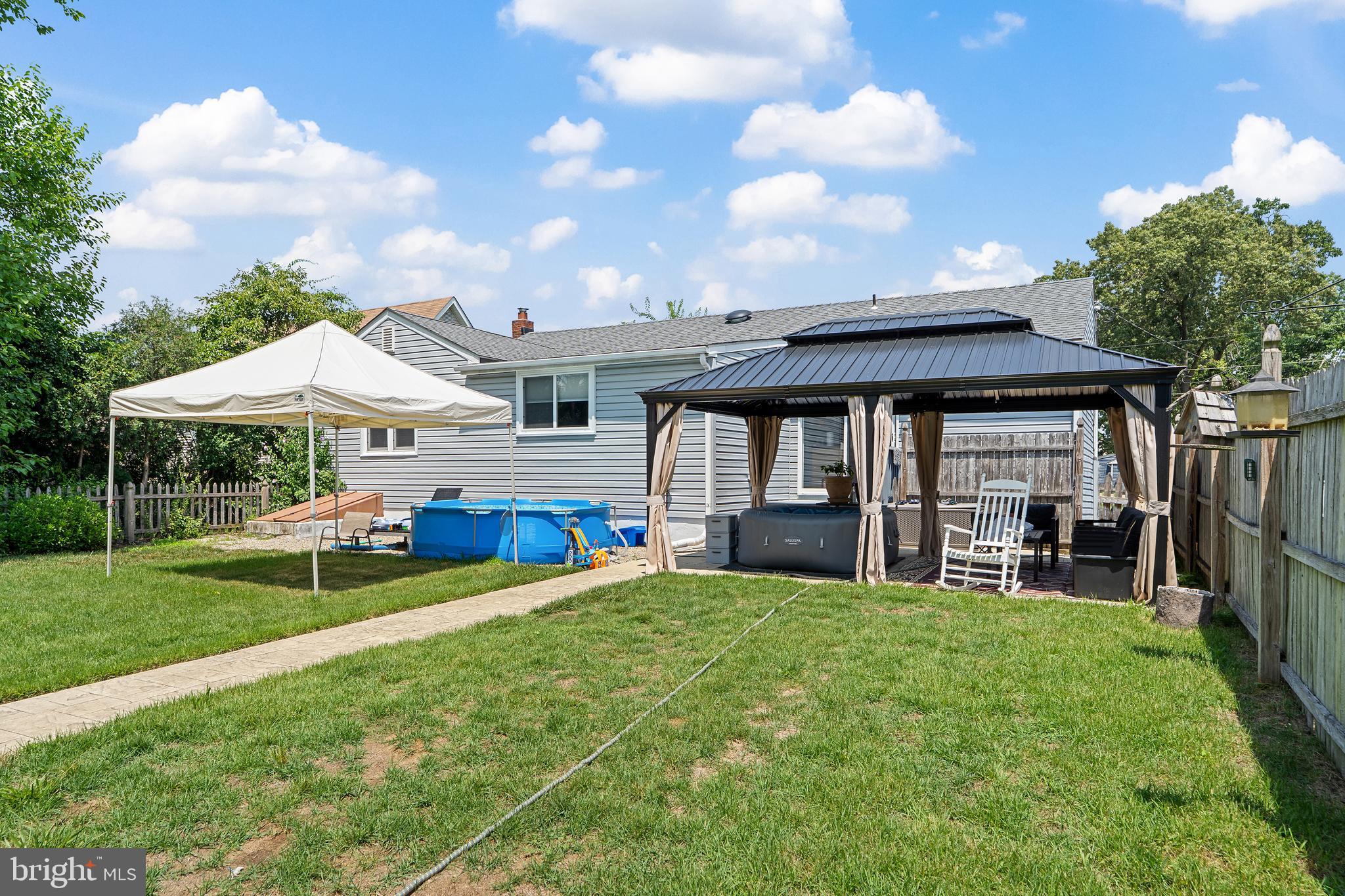 602 Rancocas Avenue Riverside, NJ 08075 - Photo 29 of 40 a view of a house with a yard and sitting area