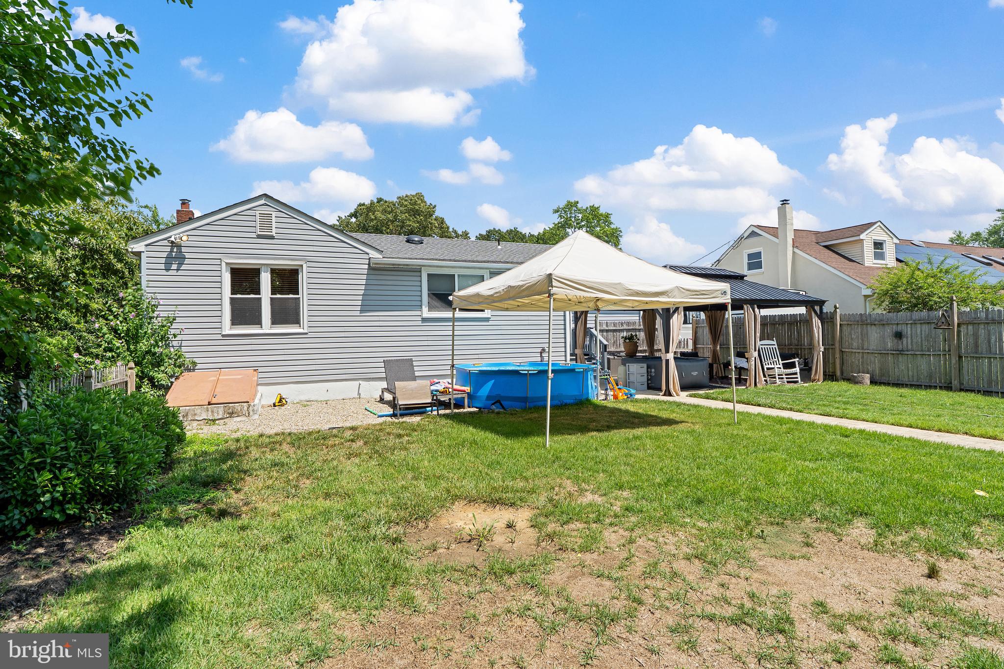 602 Rancocas Avenue Riverside, NJ 08075 - Photo 31 of 40 a house view with a sitting space and garden