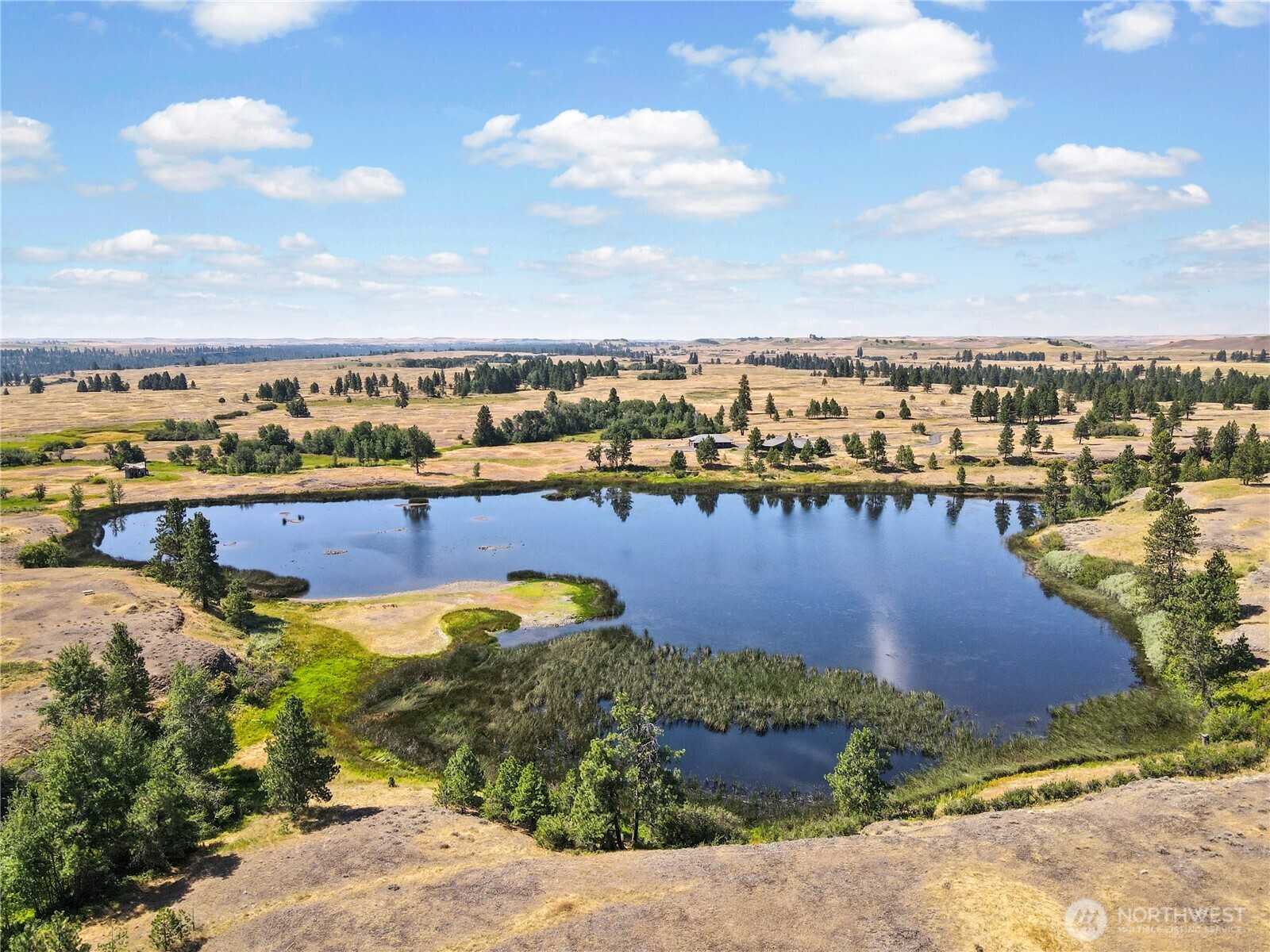 37227 South Long Road Cheney, WA 99004 - Photo 3 of 40 a view of a city with an ocean view