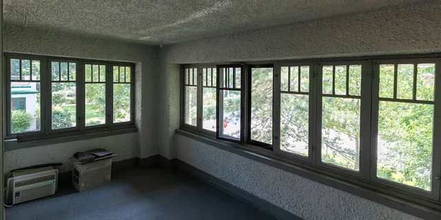 a view of room with window