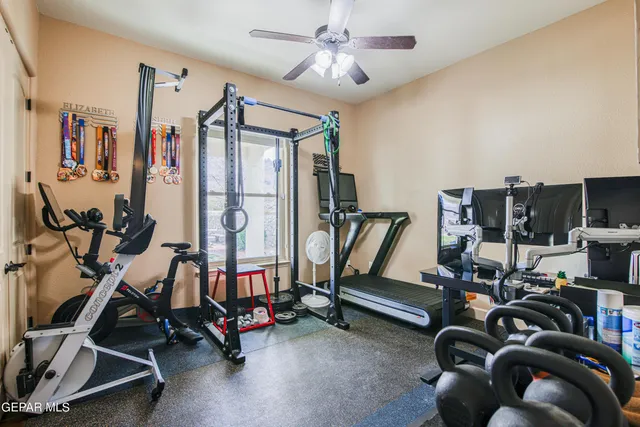 a view of outdoor space with wooden floor