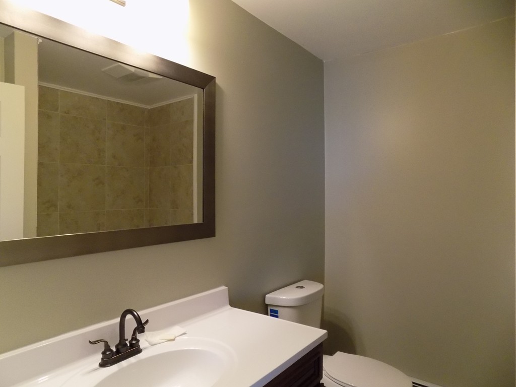 167 Union Road Wales, MA 01081 - Photo 8 of 16 a bathroom with a sink a toilet and mirror