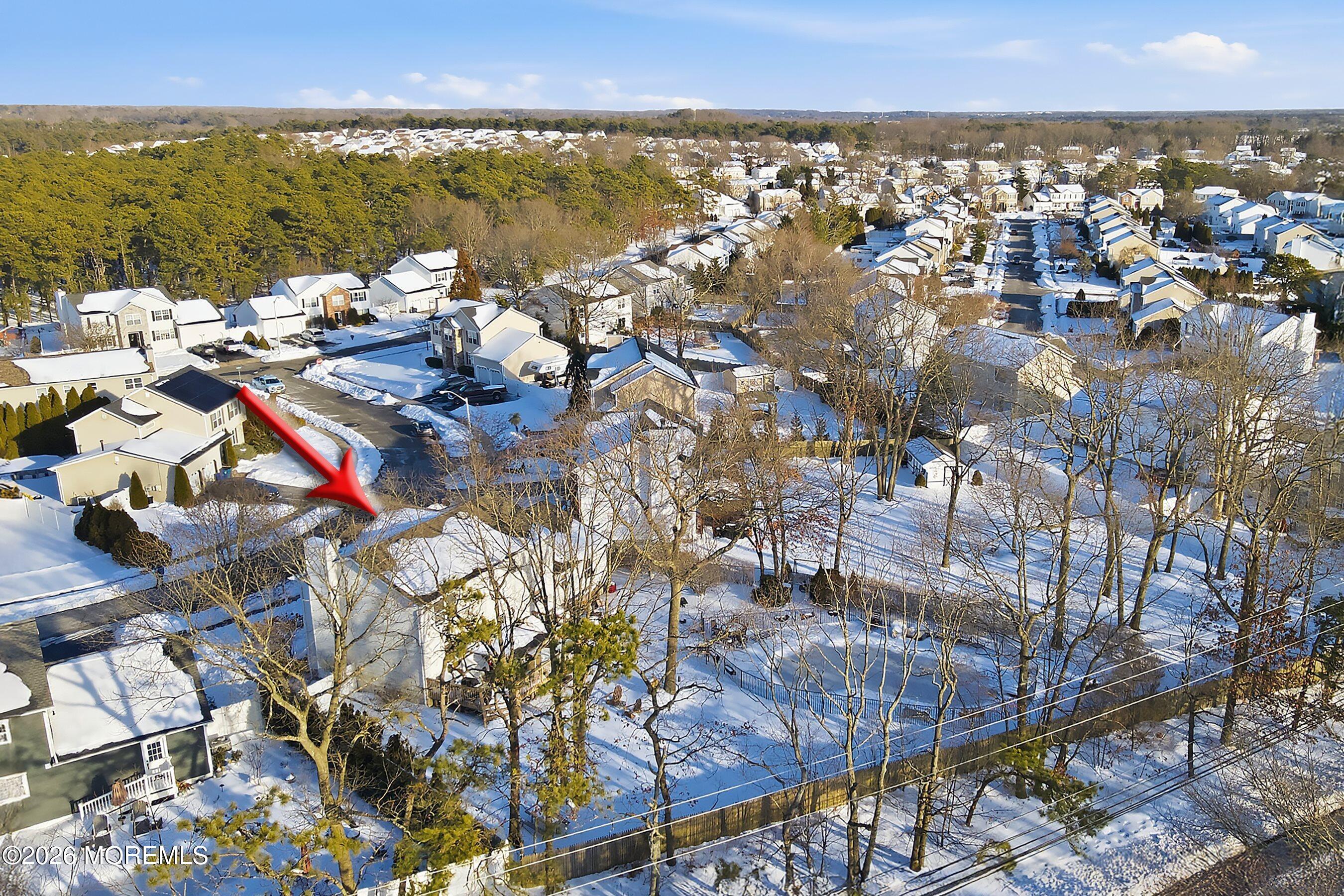 28 Jacob Drive Howell, NJ 07731 - Photo 47 of 52 50-Aerial 6 ARROW