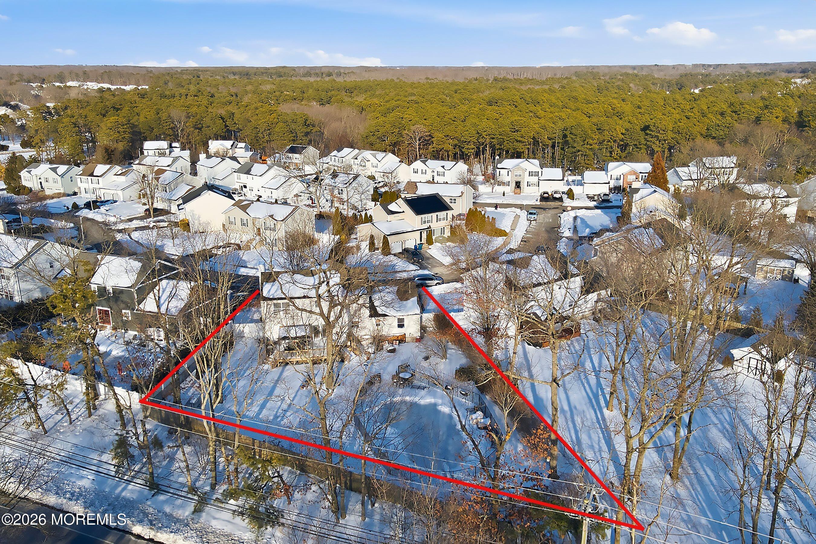 28 Jacob Drive Howell, NJ 07731 - Photo 48 of 52 08-Aerial 4 OUTLINE