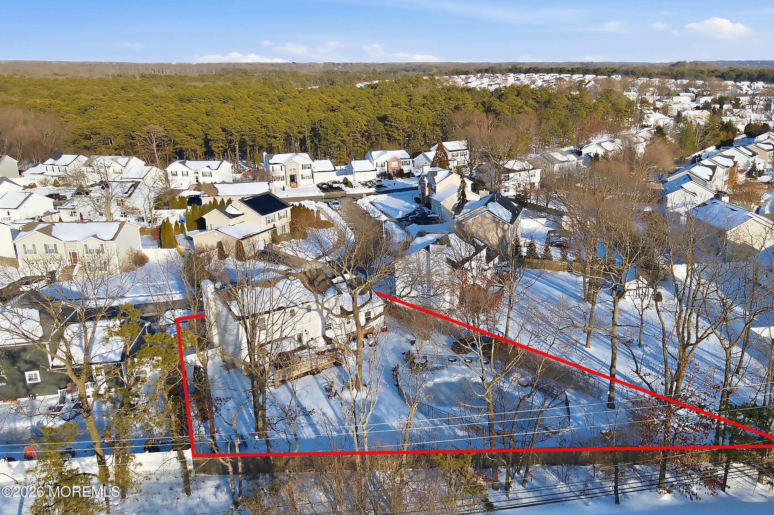 28 Jacob Drive Howell, NJ 07731 - Photo 52 of 52 48-Aerial 5 OUTLINE