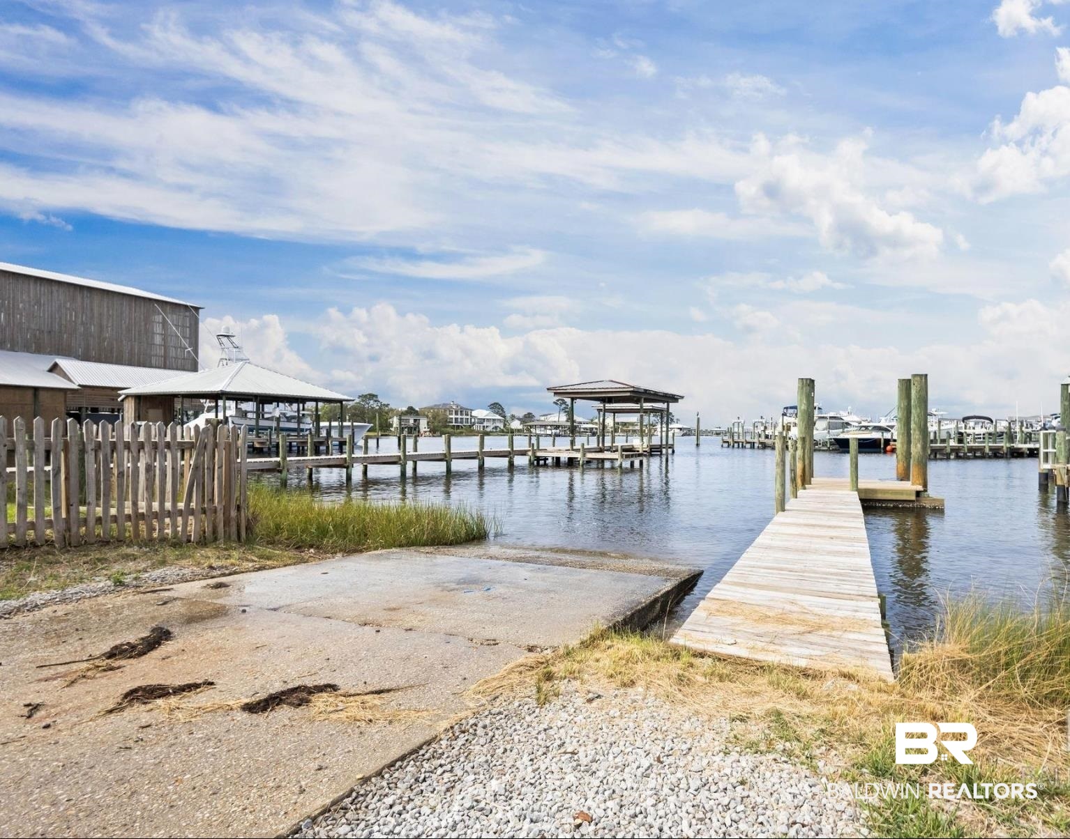 28290 Holder Road Orange Beach, AL 36561 - Photo 15 of 16 Dock area with a water view and a boat ramp