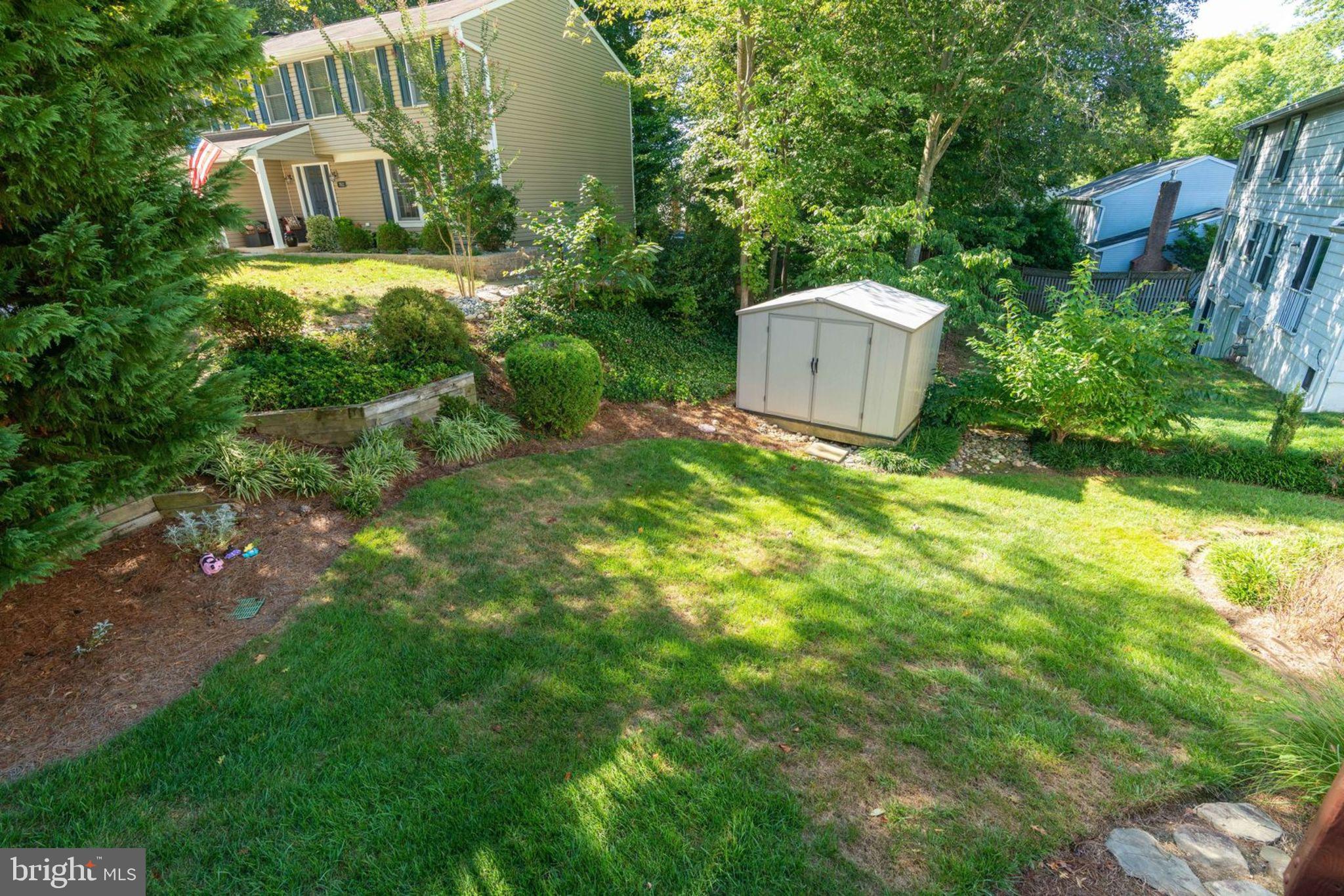 7820 Roundabout Way Springfield, VA 22153 - Photo 67 of 67 Yard w/Shed