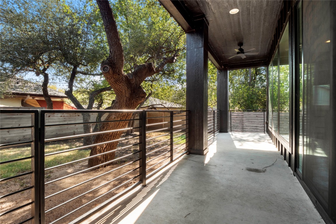 18205 Fair Lane Jonestown, TX 78645 - Photo 18 of 40 a view of a porch