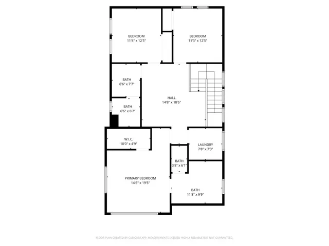 a picture of a small white building