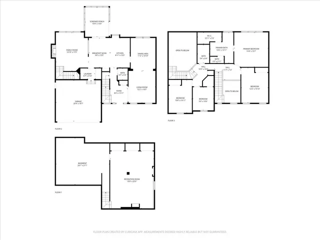 a picture of floor plan