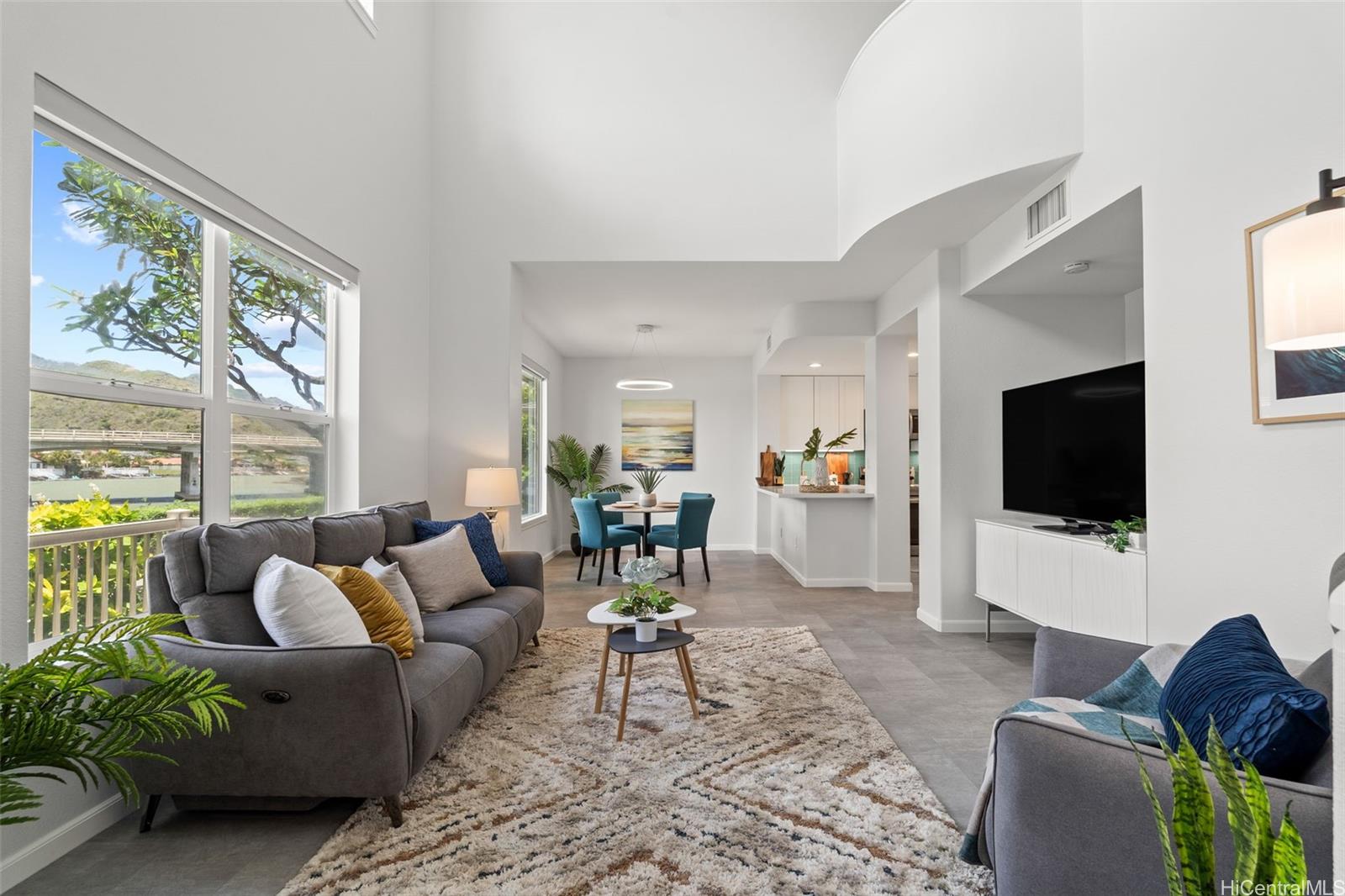 520 Lunalilo Home Road, Unit V1406 Honolulu, HI 96825 - Photo 1 of 1 Expansive windows bring in marina views and light