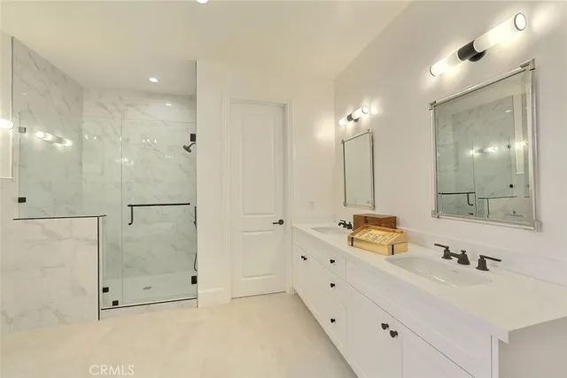 a view of a room with empty racks