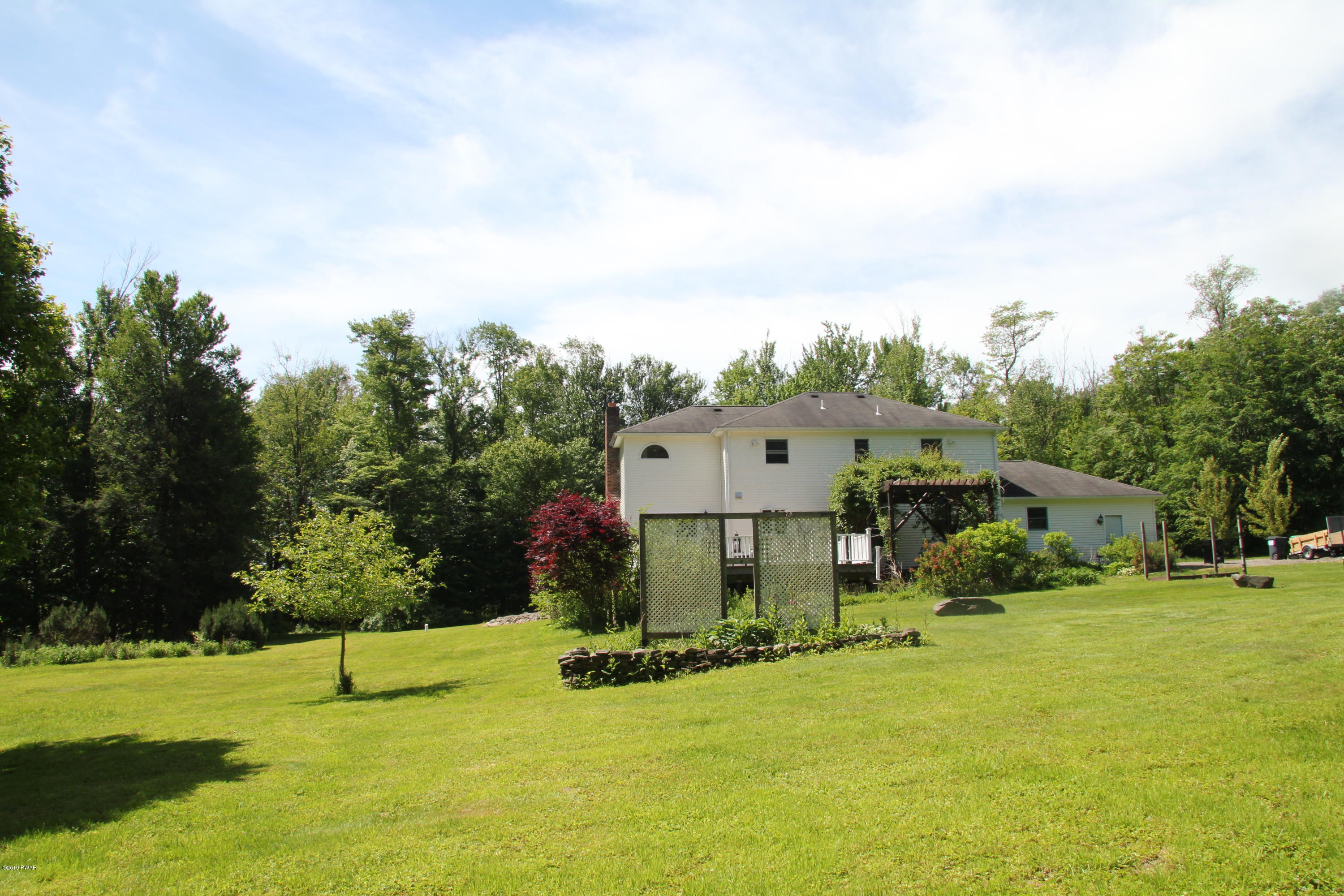 107 Lillie Road Waymart, PA 18472 - Photo 31 of 49 Looking to rear of Home