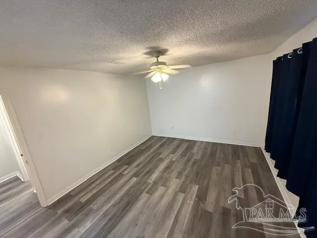wooden floor in an empty room