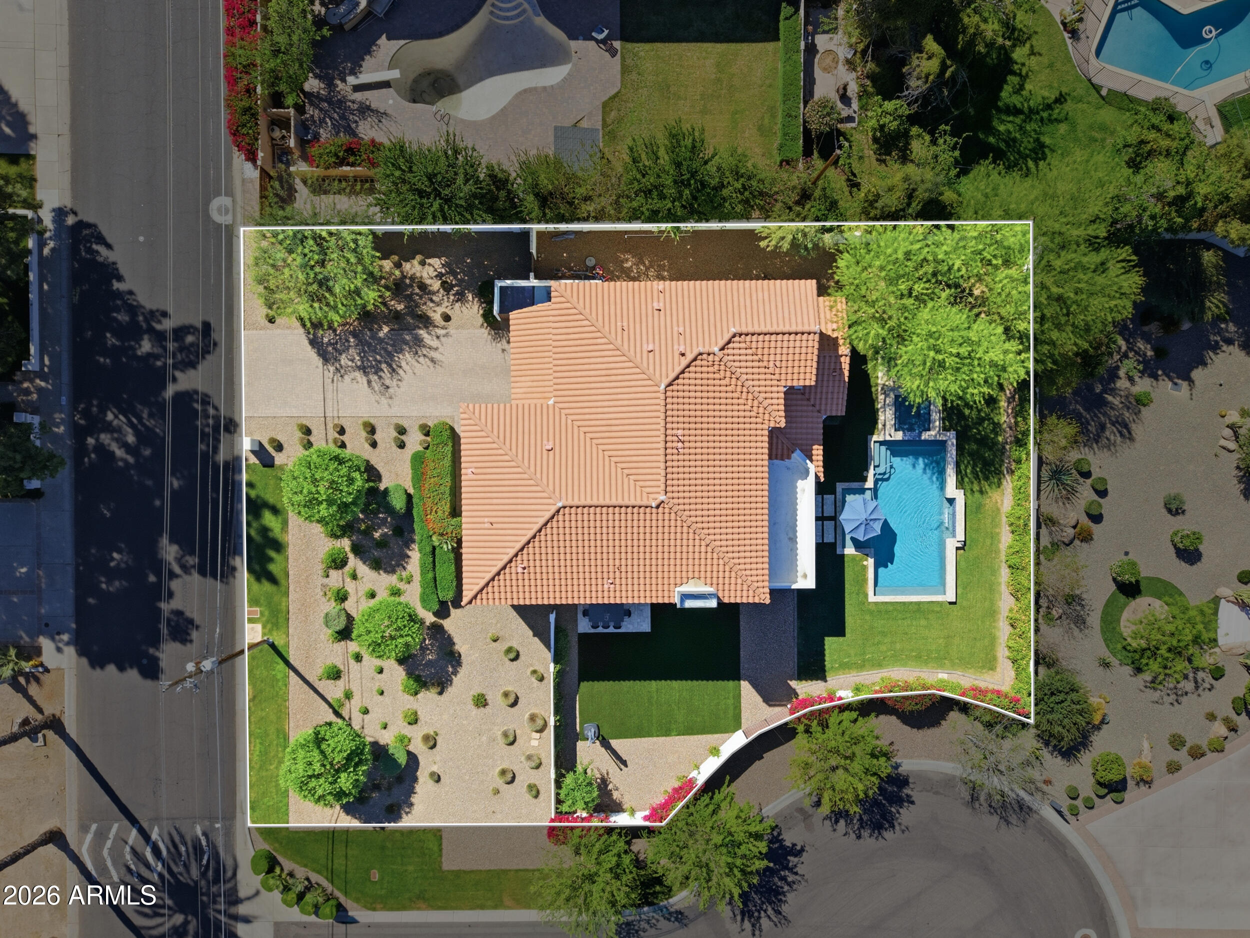 40 West Frier Drive Phoenix, AZ 85021 - Photo 54 of 54 an aerial view of a house
