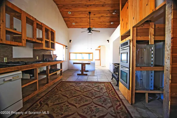 a view of a entryway with furniture