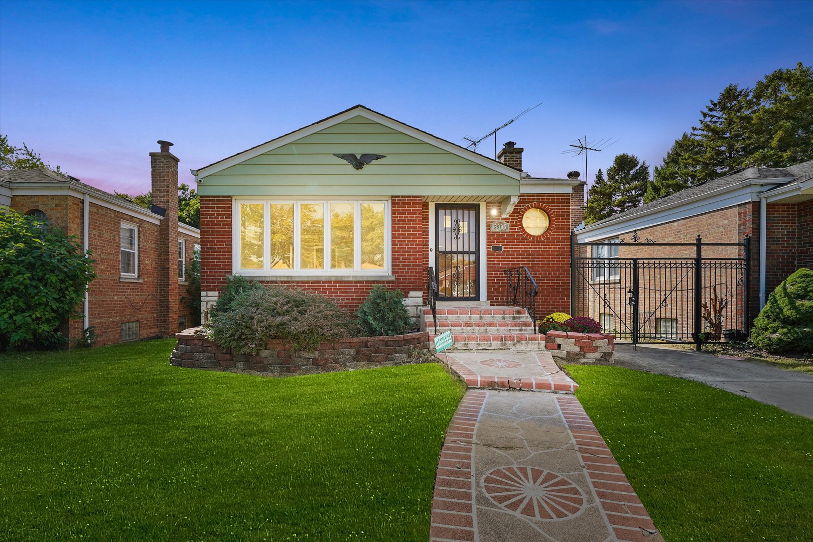 3905 West 81st Place Chicago, IL 60652 - Photo 2 of 32 a front view of a house with a yard