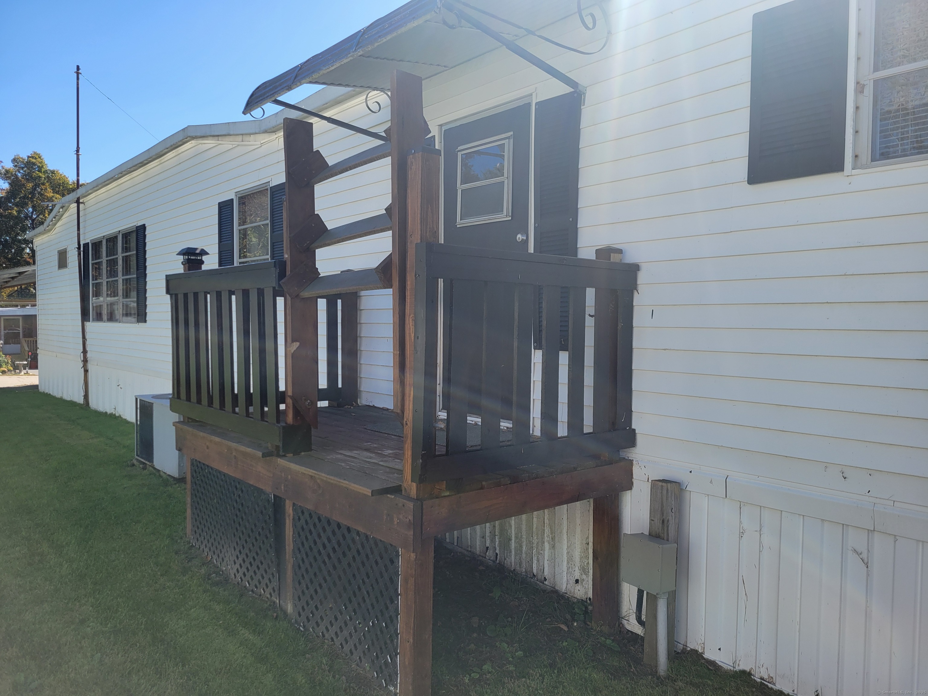 80 Sheldon Road Griswold, CT 06351 - Photo 5 of 25 a view of balcony with two chairs