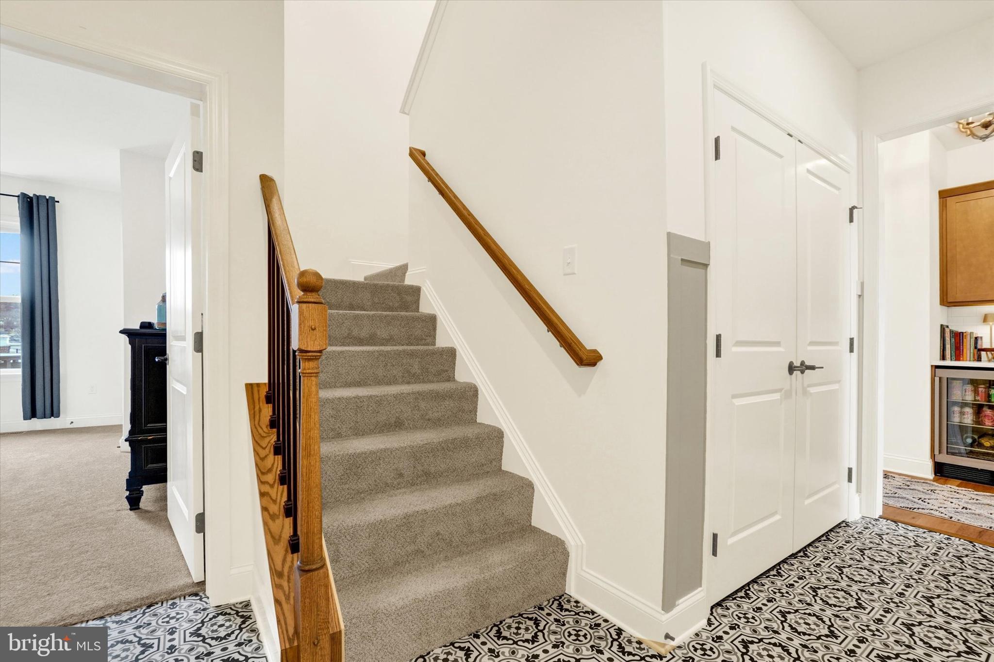 422 Springhouse Lane York, PA 17406 - Photo 29 of 52 Back Hall Staircase in the mudroom to 2nd Floor