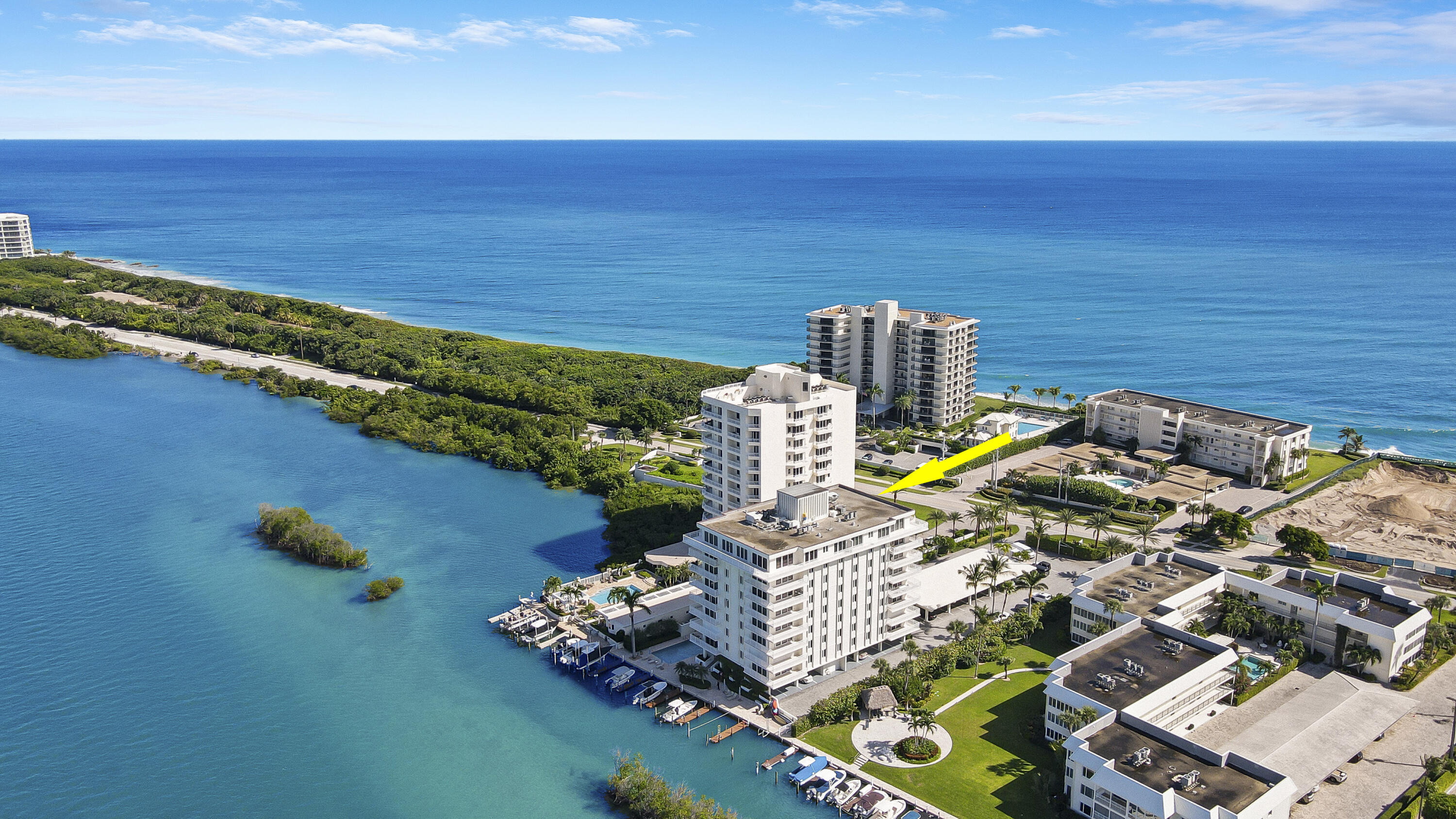 375 South Beach Road, Unit 802 Tequesta, FL 33469 - Photo 2 of 39 Aerials-13 copy - Copy - Copy