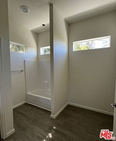 a view of a washer and dryer in a room