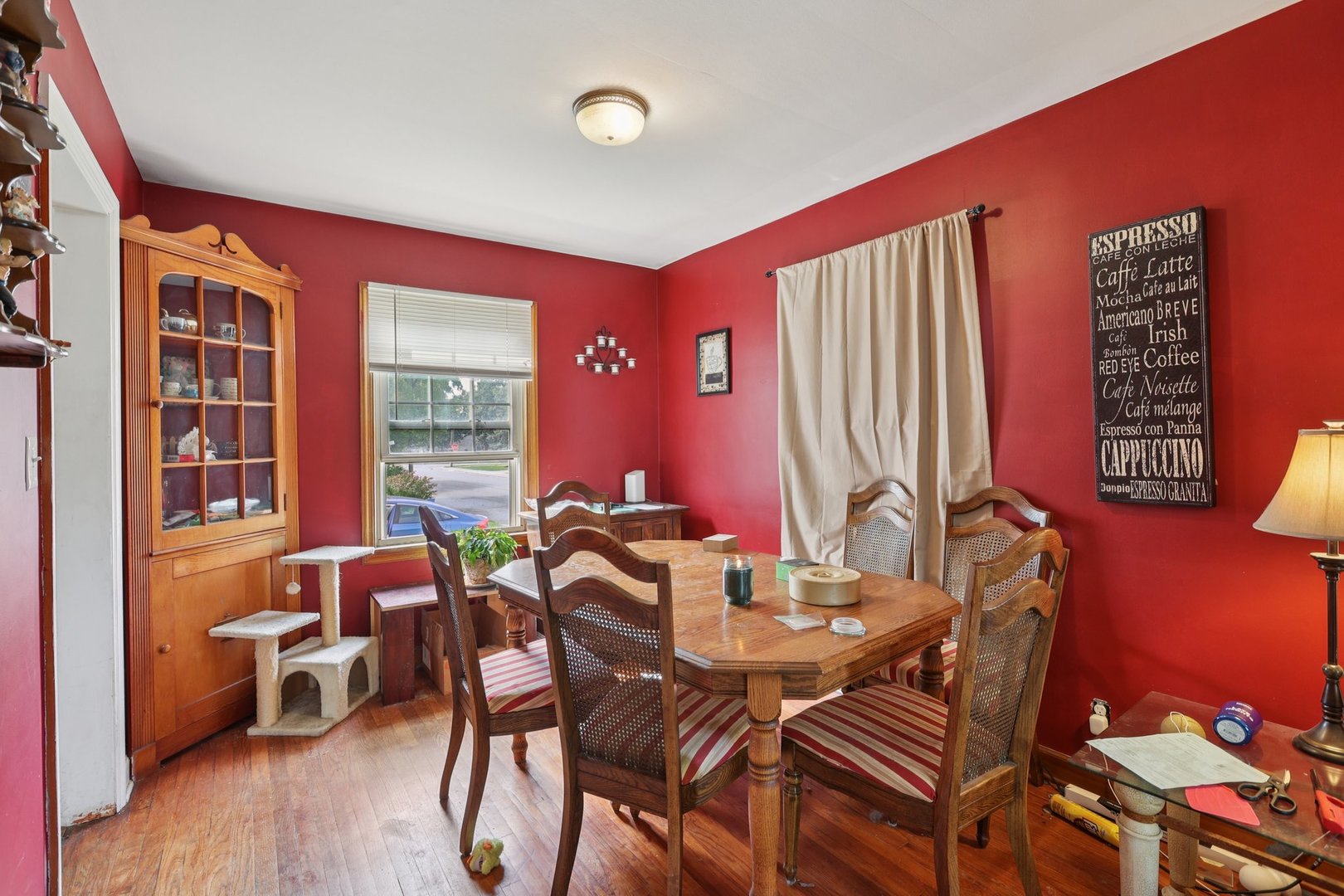 136 Hubbard Court Wauconda, IL 60084 - Photo 11 of 35 a view of a dining room with furniture window and wooden floor