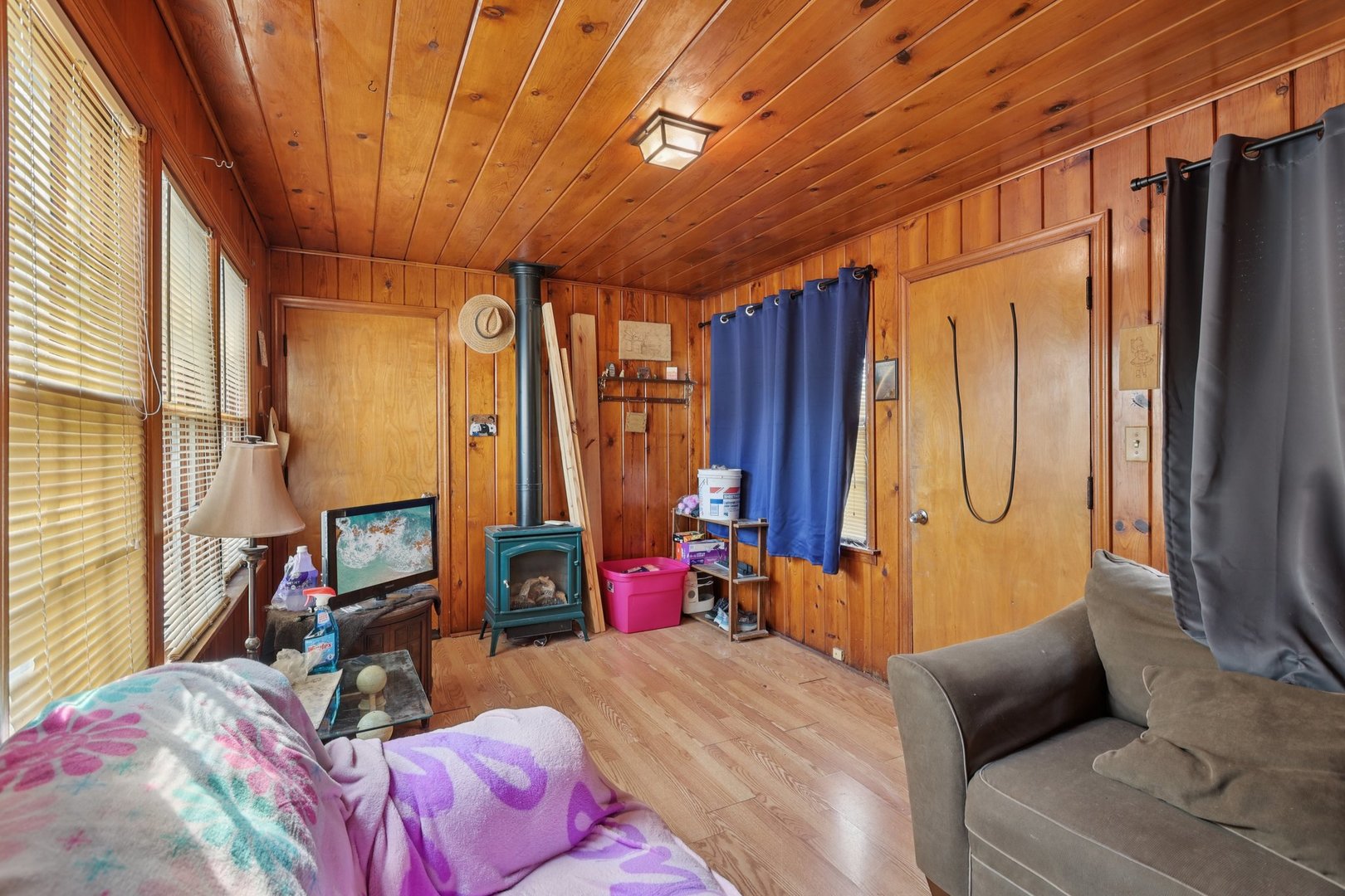 136 Hubbard Court Wauconda, IL 60084 - Photo 24 of 35 a bed room with a bed and a couch